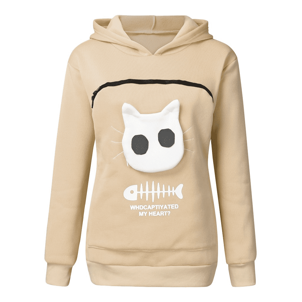 sweat porte chat