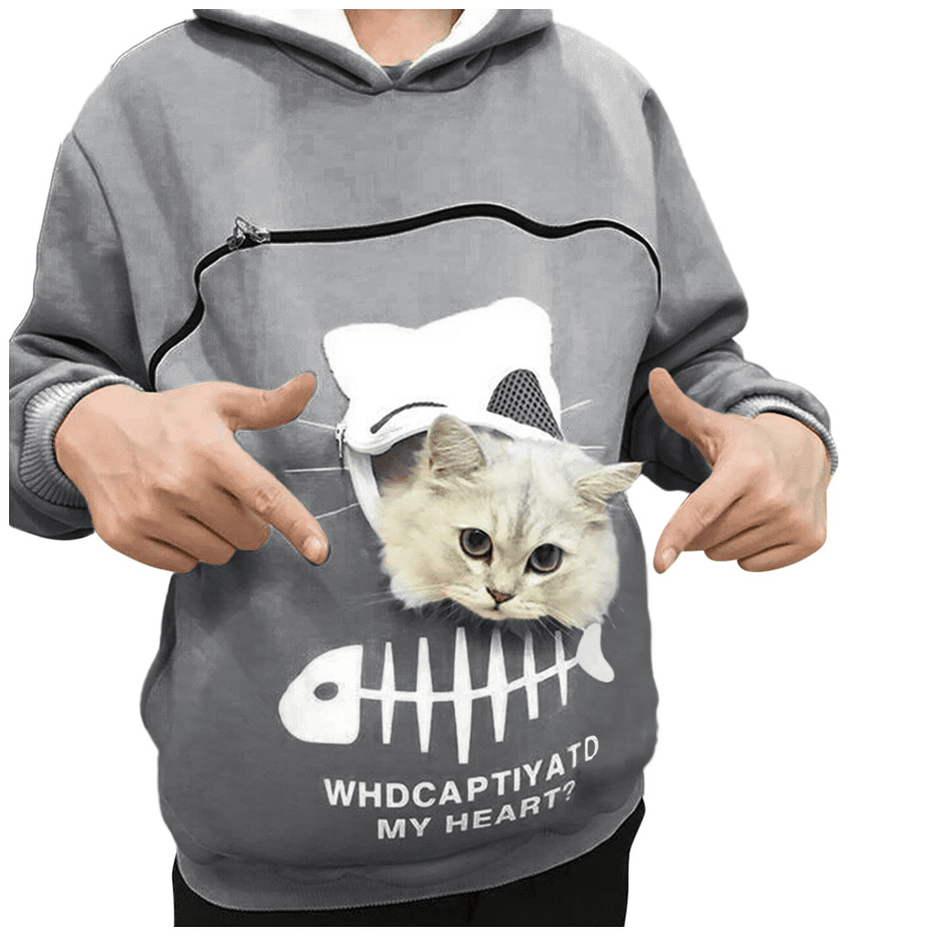 sweat porte chat