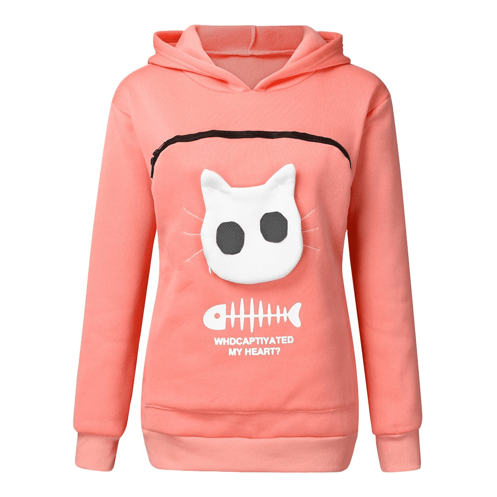 sweat porte chat