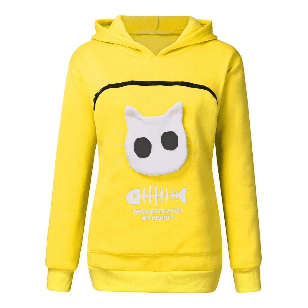 sweat porte chat